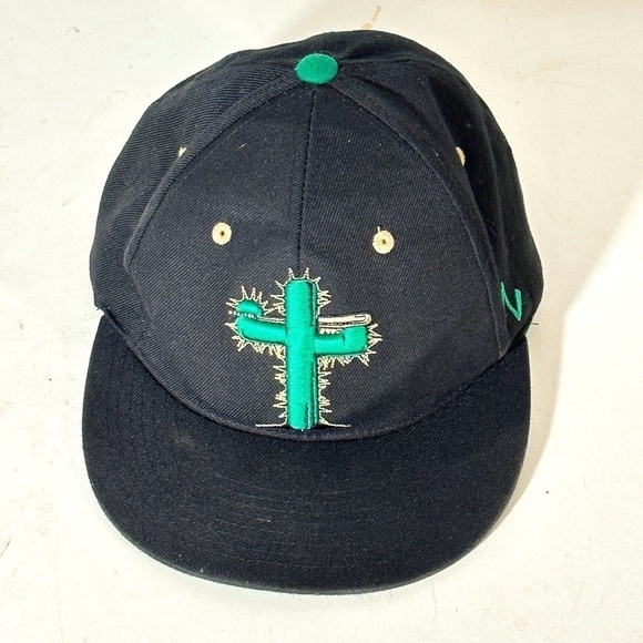 Zephyr Tucson Baseball Multicolor Black Green Hat Cap Snapback - Picture 1 of 11